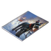 ミニチュアシュナウツァークリスマスフェスティバルシーズン ノートブック (左側)