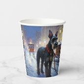 ミニチュアシュナウツァークリスマスフェスティバルシーズン 紙コップ (裏面)