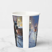 ミニチュアシュナウツァークリスマスフェスティバルシーズン 紙コップ (左)
