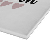 ミニチュアシュナウツァーシェフラブ&ベーコン カッティングボード (角)