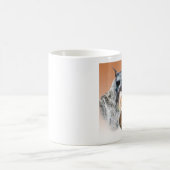 ミニチュアシュナウツァートルコ コーヒーマグカップ (中央)