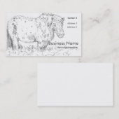 ミニチュアスケッチ名刺 名刺 (正面/裏面)