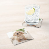 ミニチュアダックスフント スクエアペーパーコースター (インサイチュ)