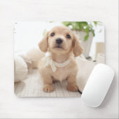 ミニチュアダックスフント マウスパッド (マウス)