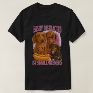 ミニチュアダックスフンドに気を取られやすい Tシャツ