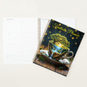 ミニチュアティーカップワンダーランドカラフルアート プランナー手帳 (ディスプレー)