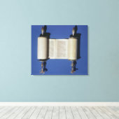 ミニチュアトーラー巻物, 1765 キャンバスプリント (インサイチュ (ウッドフロア))