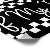 ミニチュアバージョンの私のパパおもしろいキッズ幼児 ポスター (角)