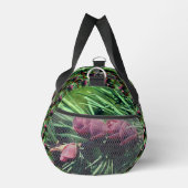 ミニチュアパインコーンパーソナライズされた ダッフルバッグ (右)