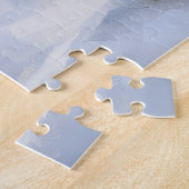 ミニチュアピンシャーで雪のクリスマスを過ごす ジグソーパズル (側面)