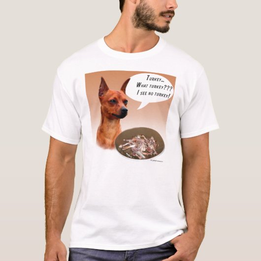 ミニチュアピンシャートルコ Tシャツ (正面)
