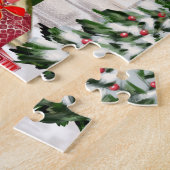 ミニチュアピンシャードッグクリスマス ジグソーパズル (側面)