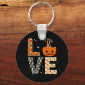 ミニチュアピンシャー愛犬家ボーイズガールズハロウィーン キーホルダー (正面)