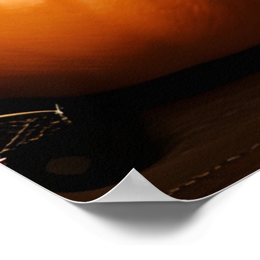 ミニチュアピンシャー犬のハローウィンパーティ ポスター (角)