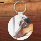 ミニチュアピンシャー キーホルダー (正面)