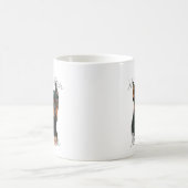 ミニチュアピンシャー(blk) Mom 2 コーヒーマグカップ (中央)