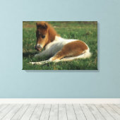 ミニチュアフォール敷設 キャンバスプリント (インサイチュ (ウッドフロア))