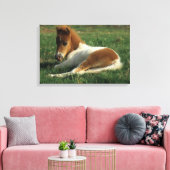 ミニチュアフォール敷設 キャンバスプリント (インサイチュ (リビング))