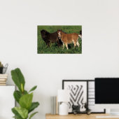 ミニチュアフォールin Grass ポスター (ホームオフィス)