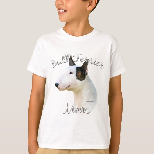 ミニチュアブルテリアママ2 Tシャツ (正面)