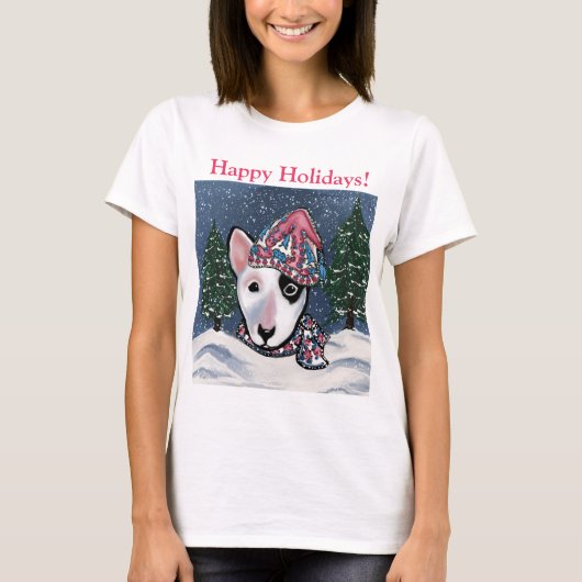 ミニチュアブルテリア Tシャツ (正面)