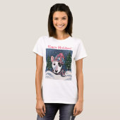 ミニチュアブルテリア Tシャツ (正面フル)