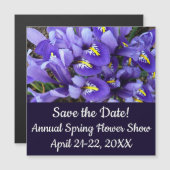 ミニチュアブルーアイリス春フローラ (正面/裏面)