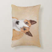 ミニチュアブル絵画テリアの – かわいいオリジナルDo アクセントクッション (正面(垂直))