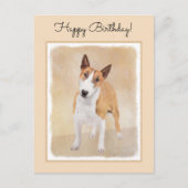 ミニチュアブル絵画テリアの – かわいいオリジナルDo ポストカード (正面)