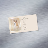 ミニチュアブル絵画テリアの – かわいいオリジナルDo マグネット名刺 (インサイチュ)