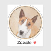 ミニチュアブル絵画テリアーズ – オリジナルドッグアート シール (シート)