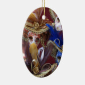 ミニチュアベニス風のマスク セラミックオーナメント (右)