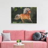 ミニチュアランニングウマ キャンバスプリント (インサイチュ (リビング))