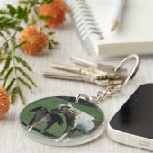 ミニチュアロバ及び子馬の地位 キーホルダー (正面右)