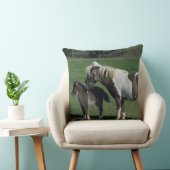 ミニチュアロバ及び子馬の地位 クッション (椅子)