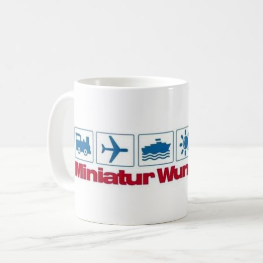 ミニチュア不思議の国のマグ/Miniatur Wunderland コーヒーマグカップ (正面左)