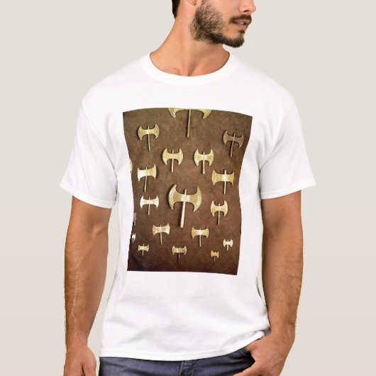 ミニチュア両刃の斧 Tシャツ (正面)
