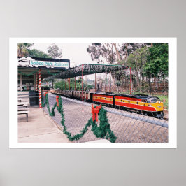 ミニチュア列車幽霊 ポスター