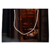 ミニチュア本のヌック・読ジオラマ – ベッド ラージペーパーバッグ (正面)