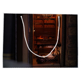 ミニチュア本のヌック・読ジオラマ – ベッド ラージペーパーバッグ