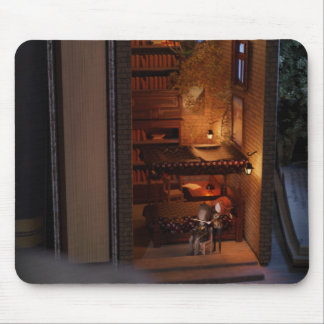ミニチュア本nook diorama – 恋人に敵 マウスパッド