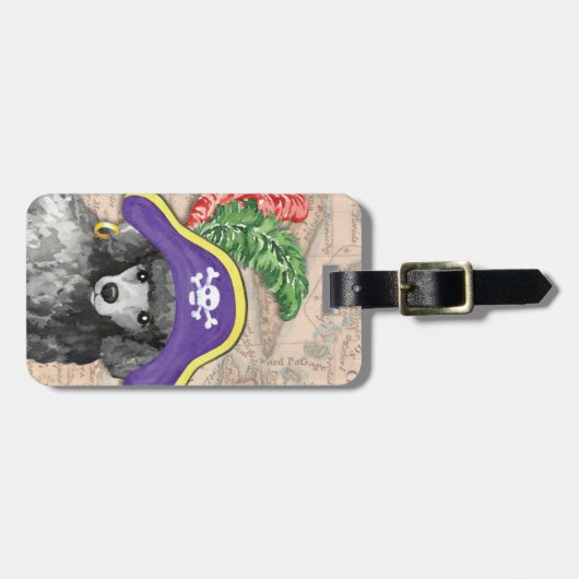 ミニチュア海賊ラゲッジタグ ラゲッジタグ (正面横)