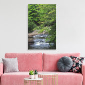 ミニチュア滝 キャンバスプリント (インサイチュ (リビング))