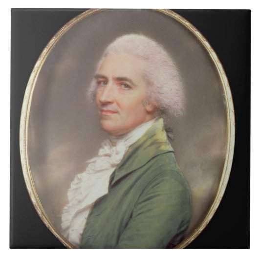 ミニチュア自画像 タイル (正面)