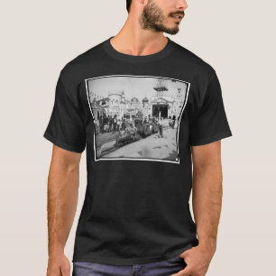 ミニチュア鉄道、コニーアイランド、ニューヨークc1905 tシャツ
