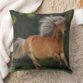 ミニチュア馬のランニング クッション (ブランケット)