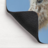 ミニチュア馬のHeadshot マウスパッド (コーナー)