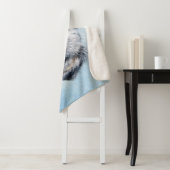 ミニチュア·アメリカン·シェパ絵画ード—犬の芸術 シェルパブランケット (インサイチュ)