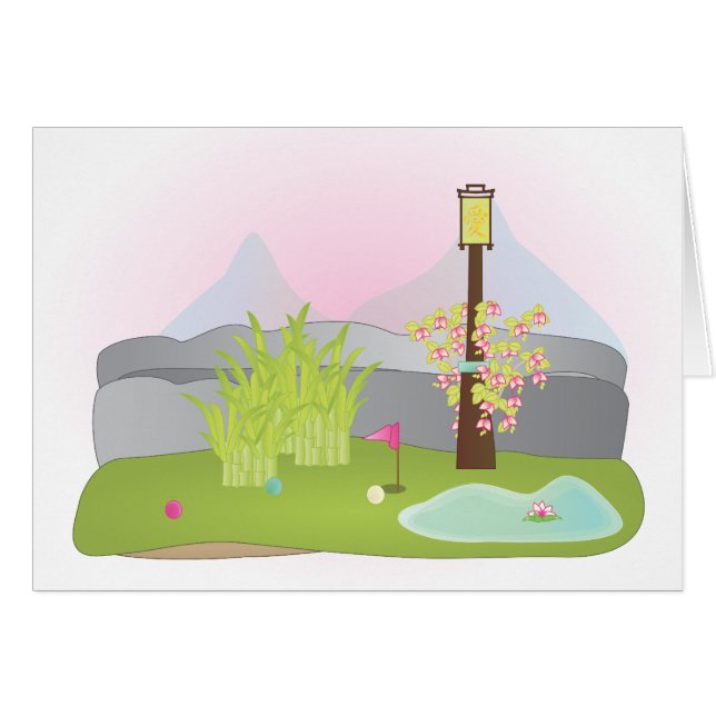 ミニチュア・ゴルフ場ホールNo.4 (正面横)