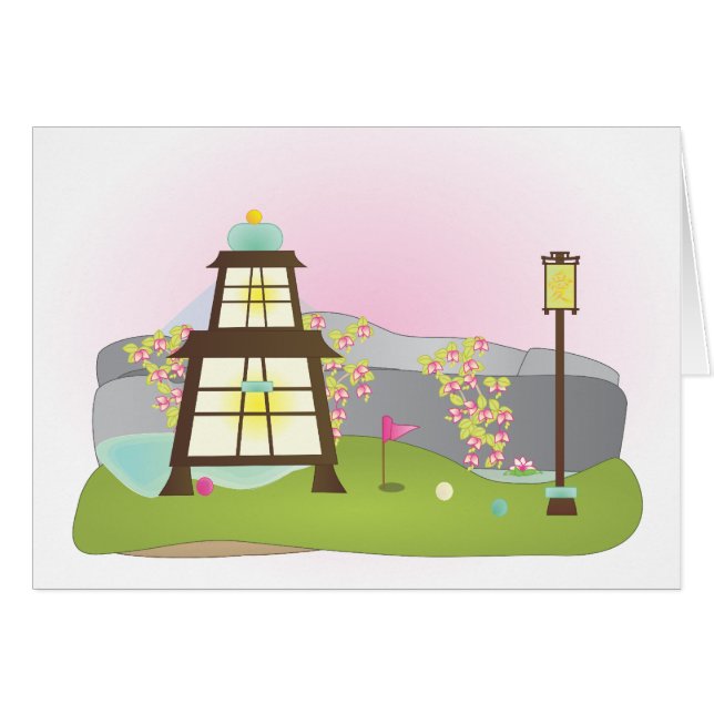 ミニチュア・ゴルフ場ホールNo.6 (正面横)